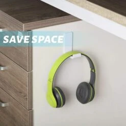 BRIDAY 4 Stück Acryl-Kopfhörerhaken Kopfhörer-Aufhänger-Halter Mit Klebstoffen Headset-Halter-Halterung Für Allzweck-Spiele -Seilwinden Sales 45296191 5