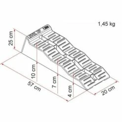 Fiamma Auffahrkeil Level Up Stufenkeil Wohnwagen Wohnmobil 2er Set -Seilwinden Sales 45311730 4