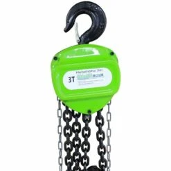 BAUMARKTPLUS Trutzholm Kettenzug 3000kg 3t 3m Triangel HSC