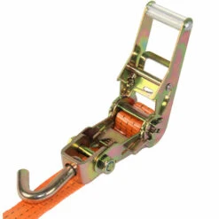 BAUMARKTPLUS 4x Spanngurte Autotransport Zurrgurt Radsicherung PKW KFZ Trailer Anhänger Verzurrsystem 2t 2to 2000 Kg ORANGE -Seilwinden Sales 46680976 5