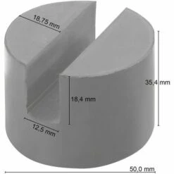 AREBOS Gummiauflage Wagenheber Gummiklotz Gummiblock Rangierwagenheber 50 X 35,4 Mm 11 AREBOS Gummiauflage Wagenheber Gummiklotz Gummiblock Rangierwagenheber 50 X 35,4 Mm -Seilwinden Sales 46739151 5