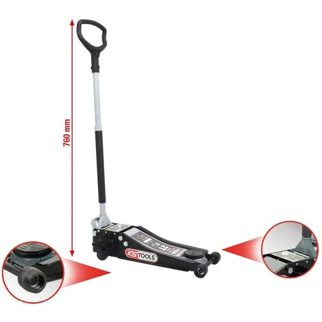 KSTOOLS KS TOOLS ULTIMATEline Hydraulischer Stahl-Wagenheber 2 T 5 KSTOOLS KS TOOLS ULTIMATEline Hydraulischer Stahl-Wagenheber 2 T – Bild 3