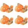 LONGZIMING Ratschen-Spanngurte 4 Stk 0,4 Tonnen 6m×25mm Orange 2 LONGZIMING Ratschen-Spanngurte 4 Stk 0,4 Tonnen 6m×25mm Orange -Seilwinden Sales 47628858 1