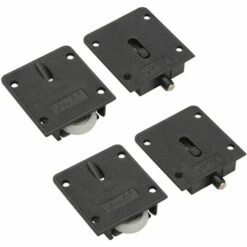 CALENDARIO ADVIENTO 2 Satz Schrank-Schiebetürrollen Durchmesser 25 Mm Nylonrolle