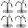 ECHOO 4er-Pack Edelstahl-Dreizinken-Deckenhaken Schwerlast-Deckenhaken -Seilwinden Sales 48591019 1
