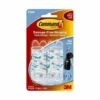 3M COMMAND 17006CLR HAKEN S (230G, 6 HAKEN + 8 STREIFEN) TRANSPARENT, -Seilwinden Sales 49537167 1