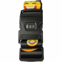 BASI - Koffergurt Smiley - Ausführung: Ohne TSA
