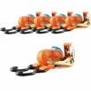 5x Profi Ratschen Spanngurt Spanngurte Zurrgurt 2tlg 5m 0,8t 0,8to 800 Kg -Seilwinden Sales 49878395 1