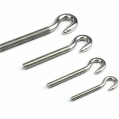 ECHOO Haken M10 304 Edelstahl Ring Schraubbolzen Schraubringe Mit Einem Runden Schraubhaken Verlängerte Schraube 5STK -Seilwinden Sales 50857000 3