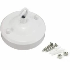 ECHOO Deckenrosette, Retro-Eisen-Deckenhaken, Kettenhaken, Mehrzweckhaken, Deckenleuchte, Hakenzubehör -Seilwinden Sales 50858319 4