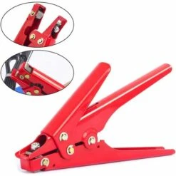 LANGRAY Kabelbinderpistole, Kabelbinderwerkzeug, Spann- Und Schneidwerkzeug Für Tischbinderpistolen Für Kunststoff-Nylon-Kabelbinder Oder -Krawatten -Seilwinden Sales 52036324 5