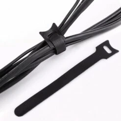 LANGRAY Kabelbinder, Schwarz Verstellbar Wiederverwendbarer Selbstgreifender Kabelbinder (100 Stück 150 X 12 Mm) -Seilwinden Sales 52036871 5