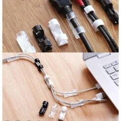 LANGRAY 60 Stück Kabelclips, Kabelhalter Mit Klebstoff Gesicherte Unterlage, Kabelklemme Set Für Schreibtisch,Netzkabel,Transparent 11 LANGRAY 60 Stück Kabelclips, Kabelhalter Mit Klebstoff Gesicherte Unterlage, Kabelklemme Set Für Schreibtisch,Netzkabel,Transparent -Seilwinden Sales 52036982 5
