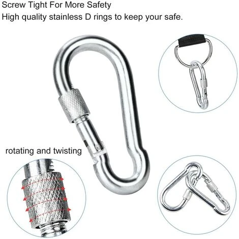 LangRay Gurte Für Hängematten Im Freien, Länge 150 Cm Mit Aufhängebändern Für Schaukeln / Baumschutz, Verriegelungskapazität Bis Zu 550 Kg 5 LangRay Gurte Für Hängematten Im Freien, Länge 150 Cm Mit Aufhängebändern Für Schaukeln / Baumschutz, Verriegelungskapazität Bis Zu 550 Kg – Bild 3