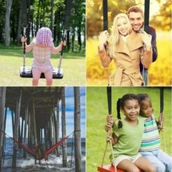 LangRay Gurte Für Hängematten Im Freien, Länge 150 Cm Mit Aufhängebändern Für Schaukeln / Baumschutz, Verriegelungskapazität Bis Zu 550 Kg 11 LangRay Gurte Für Hängematten Im Freien, Länge 150 Cm Mit Aufhängebändern Für Schaukeln / Baumschutz, Verriegelungskapazität Bis Zu 550 Kg -Seilwinden Sales 52038614 5