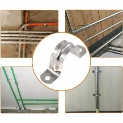 LangRay 16MM 304 U-Rohr-Klemme Aus Edelstahl Verbindungsring Schlauchklemme Kartenklemme U-förmige Sattelkarten-Schlauchklemme 20 STÜCK -Seilwinden Sales 52040792 4