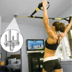 LANGRAY 2 Stück Schwerer Deckenhaken, 450 Kg Kapazität Edelstahl-Hängematten-Kit 180 ° Drehung Für Betonholz-Sets, Hängesessel, Hängelampe, Hängematte, Yoga, Mit Befestigungsschraube 10 LANGRAY 2 Stück Schwerer Deckenhaken, 450 Kg Kapazität Edelstahl-Hängematten-Kit 180 ° Drehung Für Betonholz-Sets, Hängesessel, Hängelampe, Hängematte, Yoga, Mit Befestigungsschraube -Seilwinden Sales 52042110 4