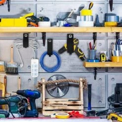 LANGRAY Packung Mit 8 Hochleistungs-Nylon-Aufbewahrungsbändern 50 * 330 Mm Verlängerungshalter Organizer Hochleistungs-Klettverschluss Für Kabelschläuche Garagenorganisatoren -Seilwinden Sales 52042378 5