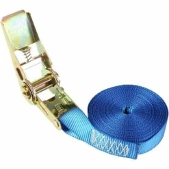 PEDY 10 Stück Spanngurte Mit Ratsche Max. 800 Kg Zugkraft Zurrgurt Ratschengurt 6 Meter Für Den Täglichen Transport Und Die Bündelung Von Waren/Blau -Seilwinden Sales 52413105 3