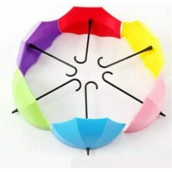 TRIOMPHE TRIOM Selbstklebender Regenschirmhaken, Wandmontierter Regenschirmhaken Selbstklebender Regenschirmhaken Für Schlafzimmer, Badezimmer, Küche, Wandtür (9 Stück) -Seilwinden Sales 52900988 4