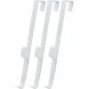 TRIOMPHE TRIOM Set Mit 3 Badezimmer-Türhaken – Doppelhaken Zur Verwendung Als Kleiderstange, Hüte – Wandhaken – Kleideraufbewahrungshaken (weiß) -Seilwinden Sales 52928004 1