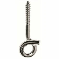 HSI Deckenhaken, Gewunden Art.18, Eisen, Verzinkt, 9,0x120 Mm, 1 STK