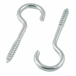 SOURCINGMAP 5 PACK 3 MM DECKENHAKEN SCHRAUBEN GEWINDE FOTOAUFHÄNGUNG HALTERUNG LAMPE