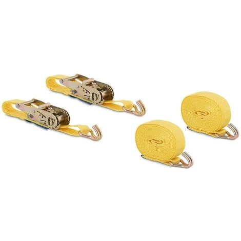 MSW 2 Spanngurte Mit Ratsche Zurrgurt Mit Haken Ratschengurt 5 M (4,5 M + 0,5 M) 3 MSW 2 Spanngurte Mit Ratsche Zurrgurt Mit Haken Ratschengurt 5 M (4,5 M + 0,5 M)