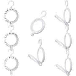 Betterlife 6-teiliges Hut-Aufbewahrungsregal, Haken Zum Aufhängen Von Hut-Baseballmützen, Abnehmbares Hutregal Für Schals, Kleidung, Handtücher, Krawatten, Mützen