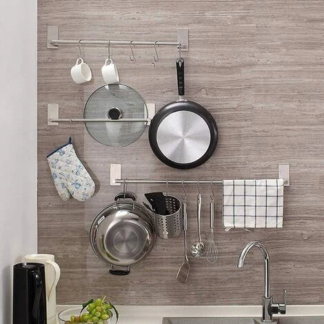 ILOVEMILAN 20 Stück Strapazierfähige 7 Cm S-förmige Kleiderhaken Für Küche, Bad, Schlafzimmer Und Büro (20 Stück, Klein, Silber) 5 ILOVEMILAN 20 Stück Strapazierfähige 7 Cm S-förmige Kleiderhaken Für Küche, Bad, Schlafzimmer Und Büro (20 Stück, Klein, Silber) – Bild 3