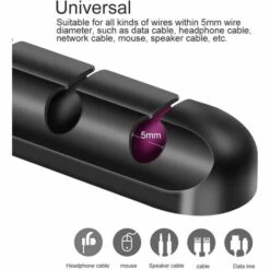 ILOVEMILAN 2 Kabelclips Kabelmanagement-Organizer, Klebehaken, Kabelhalter Für Stromkabel Und Kabel Zum Aufladen Von Zubehör, Mauskabel, PC, Büro Und Zuhause (5) 9 ILOVEMILAN 2 Kabelclips Kabelmanagement-Organizer, Klebehaken, Kabelhalter Für Stromkabel Und Kabel Zum Aufladen Von Zubehör, Mauskabel, PC, Büro Und Zuhause (5) -Seilwinden Sales 55209828 3