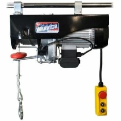 Profi Hebezug Warrior 500/990 Kg 230 V 18m Seil Seilzug Seilwinde Hebezeug Kran