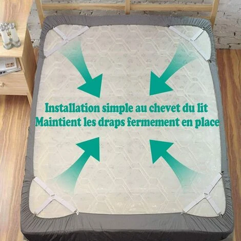 HIASDFLS Set Von 15 Blatt Abdeckung, Spannerblech Abdeckung Bett Einstellbares Tuch - Dreieck Befestigung Der Blechbedeckung Für Bettwäsche, Couch Kissen, Matratze 7 HIASDFLS Set Von 15 Blatt Abdeckung, Spannerblech Abdeckung Bett Einstellbares Tuch - Dreieck Befestigung Der Blechbedeckung Für Bettwäsche, Couch Kissen, Matratze – Bild 5