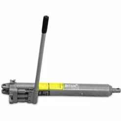 BITUXX 8T Hydraulik Zylinder Mit Doppel Hub Pumpe Teleskopzylinder 8 Tonnen 8T Bis 115cm Hub Grau -Seilwinden Sales 55555807 3