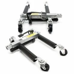 WILTEC PKW Rangierhilfe 2x Wagenheber Hydraulisch Je 680 KG Tragkraft Bis 30 Cm Reifenbreite -Seilwinden Sales 5563031 3