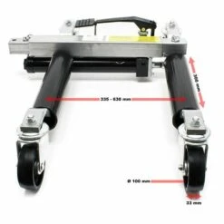 WILTEC PKW Rangierhilfe 2x Wagenheber Hydraulisch Je 680 KG Tragkraft Bis 30 Cm Reifenbreite -Seilwinden Sales 5563031 4