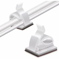 WERKZEUGE 50 Stück Kabelclips, Kabelclips Mit Starken Selbstklebenden Pads, Organizer Für Elektrische Kabel Für Kabel Zu Hause/Büro