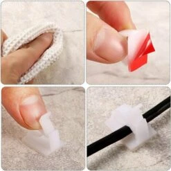 GESCHENKE 60 Stück Mini-Drahtclips Für Den Außenbereich Mit Klebestreifen Lichtclips Dekorationsclips Selbstklebende Haken Drahthalter Für Lichterketten (Weiß, M) 9 GESCHENKE 60 Stück Mini-Drahtclips Für Den Außenbereich Mit Klebestreifen Lichtclips Dekorationsclips Selbstklebende Haken Drahthalter Für Lichterketten (Weiß, M) -Seilwinden Sales 56379541 3