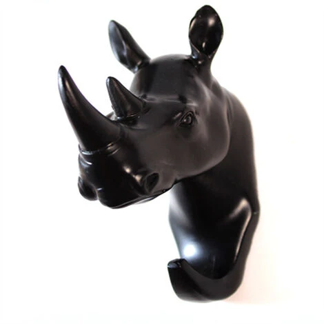 Dekorative Harzhaken Schwarz 2 Stück FUIENKO 3 Dekorative Harzhaken Schwarz 2 Stück FUIENKO