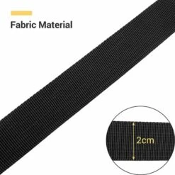 BAMNY 10PCS Befestigungsriemen, Zurrgurte Set Spanngurte Mit Klemmschloss, Befestigungsgurt Von Transport Ladungssicherung, Länge: 40cm, Schwarz -Seilwinden Sales 56621961 3