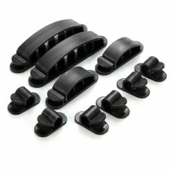 DRILLPRO 10 Stück Kunststoff Flexible Halter Für Fixierer Fastener Organizer Elektrokabel LAVENTE -Seilwinden Sales 56656015 3