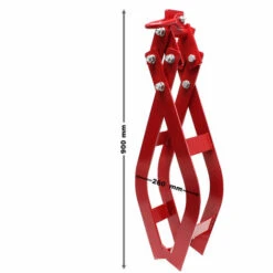 WILTEC Forstzange Für Baumstämme Bis 850 Mm, 1500 Kg Zugkraft, Hebezange Mit 4 Klemmdornen -Seilwinden Sales 5724265 4