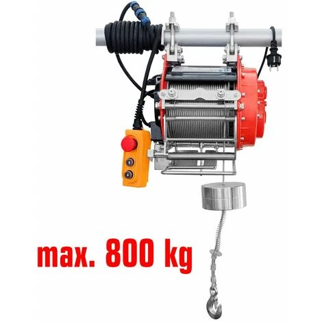 PROFESSIONAL TOOLS Elektro-Seilzug HXS-800YT 32 Meter Stahlseil Max. Hebeleistung 400/800 Kg 3 PROFESSIONAL TOOLS Elektro-Seilzug HXS-800YT 32 Meter Stahlseil Max. Hebeleistung 400/800 Kg