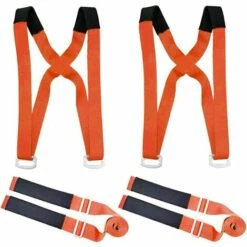OCXIN 2 Personen Tragegurt, Transportgurte Umzug Befestigung, Shoulder Und Arm Kreuztragegurt Möbel, Mobelgurt, Transportgurt, Hebegurte Für Waschmaschine, Klavier, Möbel, Schwere Gegenständ