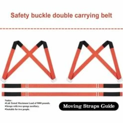 OCXIN 2 Personen Tragegurt, Transportgurte Umzug Befestigung, Shoulder Und Arm Kreuztragegurt Möbel, Mobelgurt, Transportgurt, Hebegurte Für Waschmaschine, Klavier, Möbel, Schwere Gegenständ 8 OCXIN 2 Personen Tragegurt, Transportgurte Umzug Befestigung, Shoulder Und Arm Kreuztragegurt Möbel, Mobelgurt, Transportgurt, Hebegurte Für Waschmaschine, Klavier, Möbel, Schwere Gegenständ -Seilwinden Sales 57686325 2