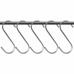 GESCHENKE Set Mit 30 Multifunktions-S-Haken Zum Aufhängen, Chrom-Finish, S-förmige Haken, S-Haken Für Badezimmer, Schlafzimmer, Büro, Küche -Seilwinden Sales 57962647 3