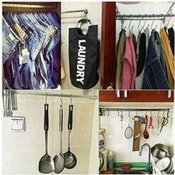 GESCHENKE S-förmiger Metallhaken Zum Aufhängen, Edelstahl, Multifunktions-Aufhängerhaken Für Küche, Löffel, Pfanne, Badezimmer, Schlafzimmer, 15 Stück, Klein (S) -Seilwinden Sales 57962759 4