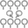 WERKZEUGE 10 Stück M8 * 20 Augenschrauben 304 Edelstahl Ringform Außengewinde Schiffsgewichtsschrauben Und Verschiedene Technische Hebegeräte