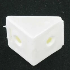 VIS EXPRESS FLANSCH TRIANGLE PLASTIK 2 LOCHER Weib | 100 Stück -Seilwinden Sales 58912794 3