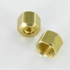 VIS EXPRESS MUTTERN MESSING HEXAGONAL M11XPAS1.058 | 100 Stück